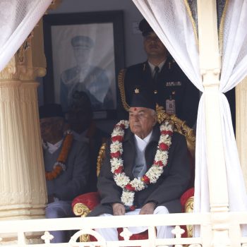 President Paudel attends Basanta Shrawan ritual