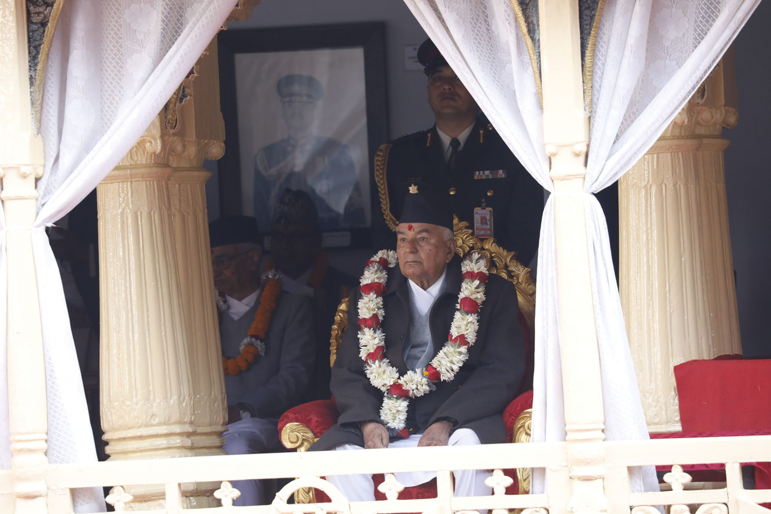 President Paudel attends Basanta Shrawan ritual