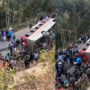 Bus accident in Sankhu leaves 6 dead, 40 injured