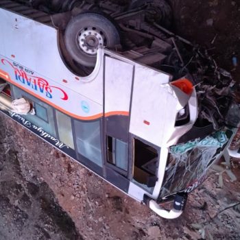 23 injured as bus heading towards Kathmandu from Nepalgunj meets with accident