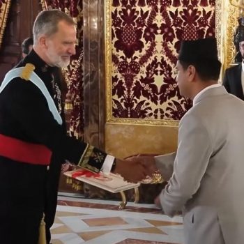 Nepali envoy to Spain presents credentials