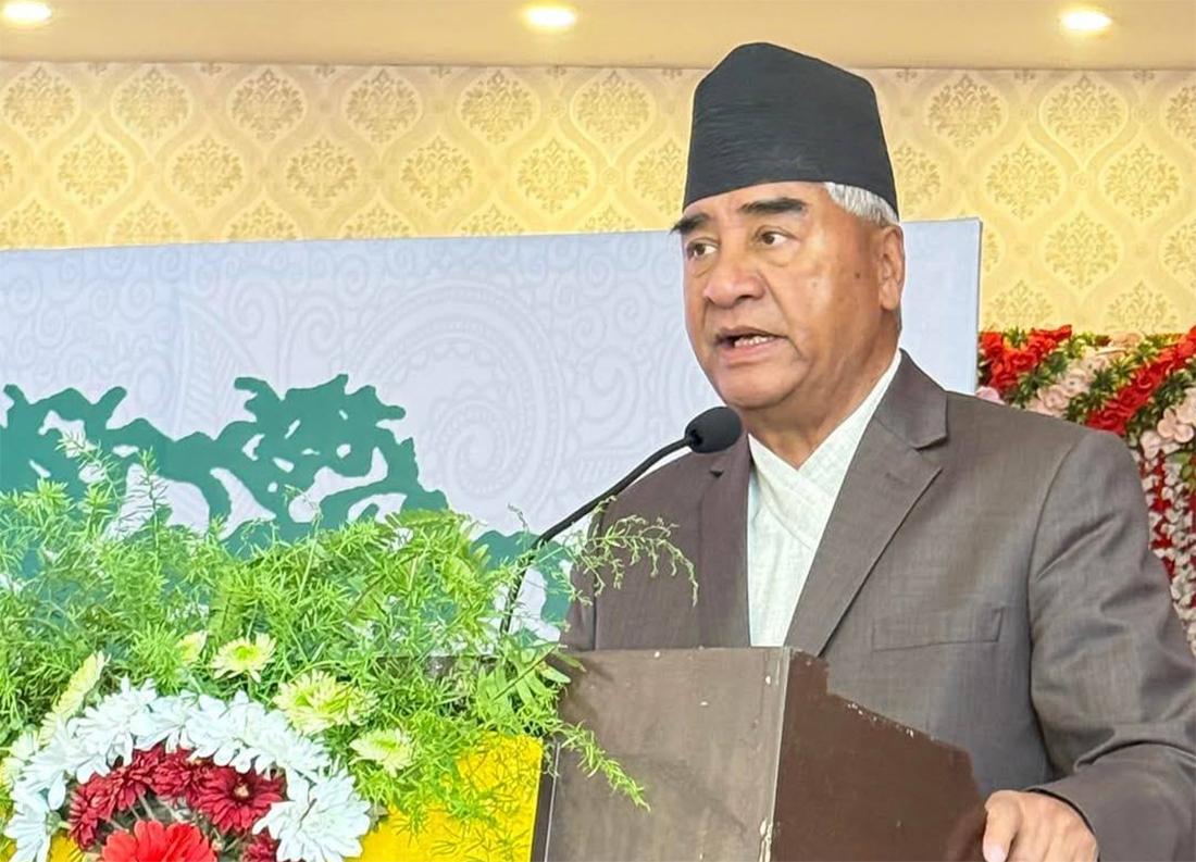 NC President Deuba calls for additional support to coalition government