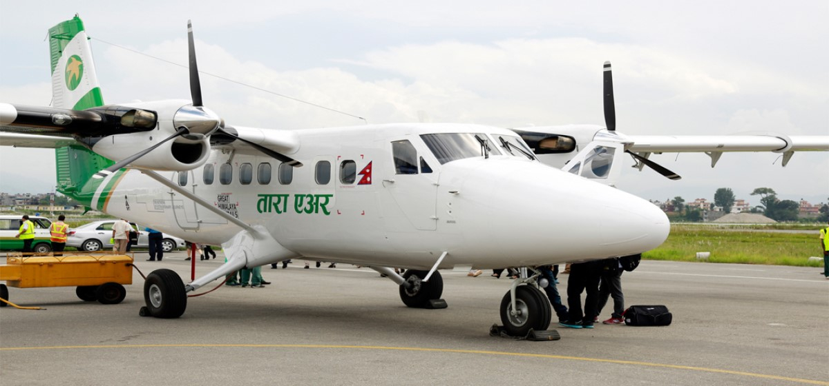 Tara Air suspends flights to three districts from Surkhet