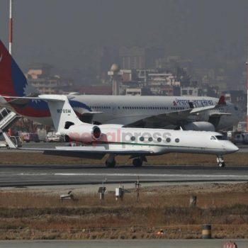 Plane carrying Nepalis deported from America lands in Kathmandu