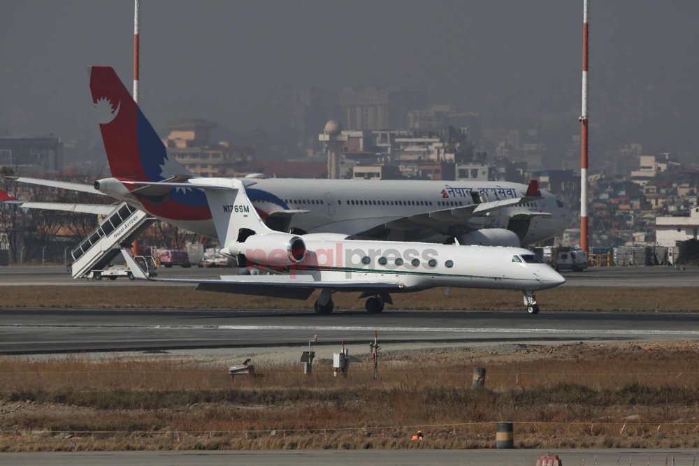 Plane carrying Nepalis deported from America lands in Kathmandu